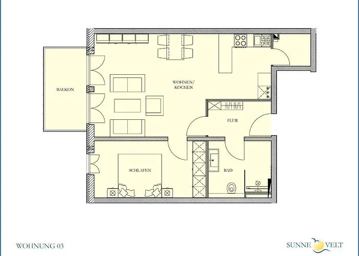 Sunnevelt-apartment-3 Ostseebad Kühlungsborn